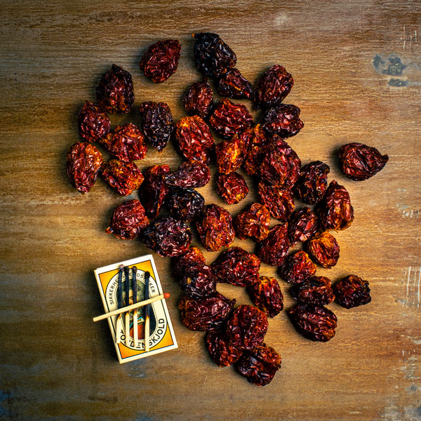 Habanero - hele og tørrede
