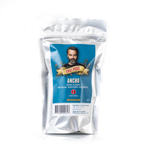 Ancho - hele og tørrede