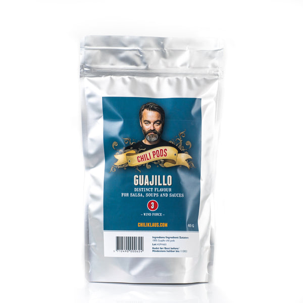 Guajillo - hele og tørrede